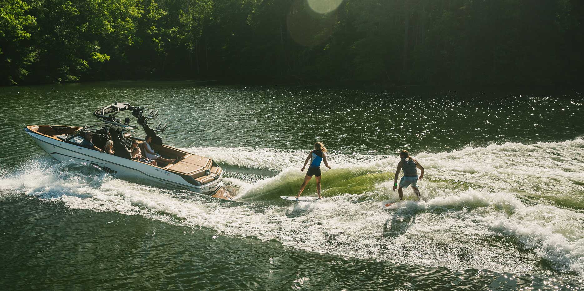 Double surfing the 25 LSV