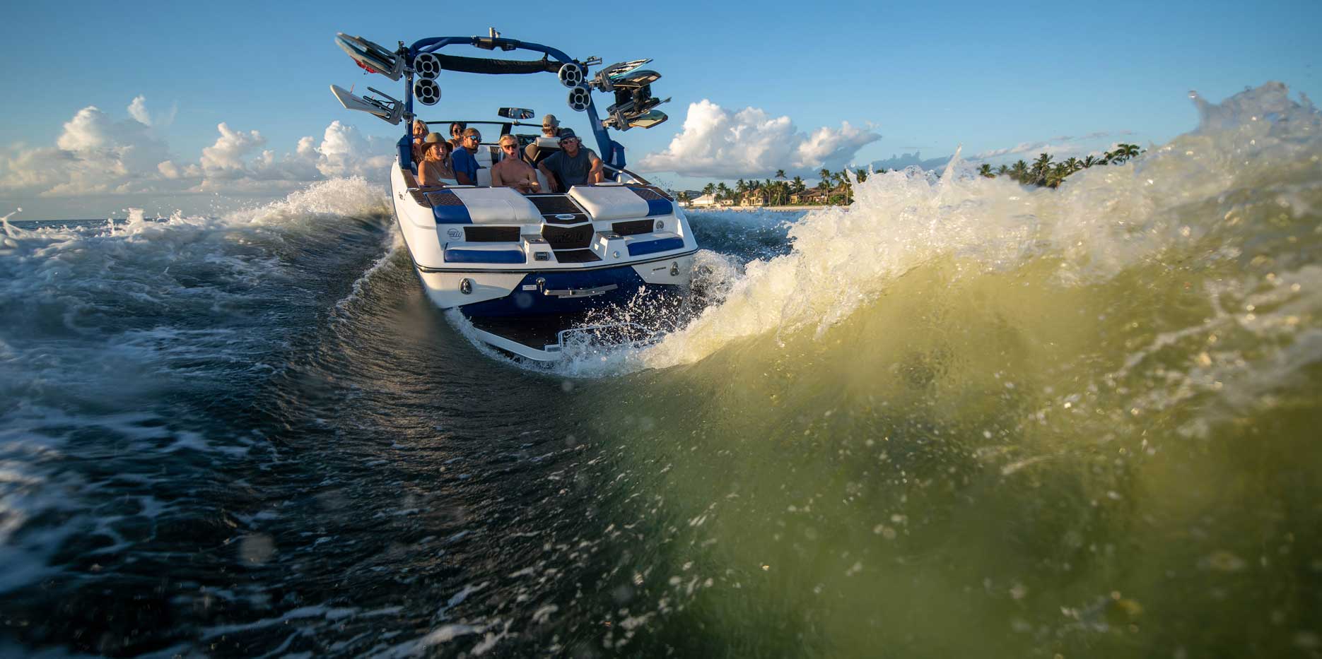 The M240 provides the best wakesurf performance