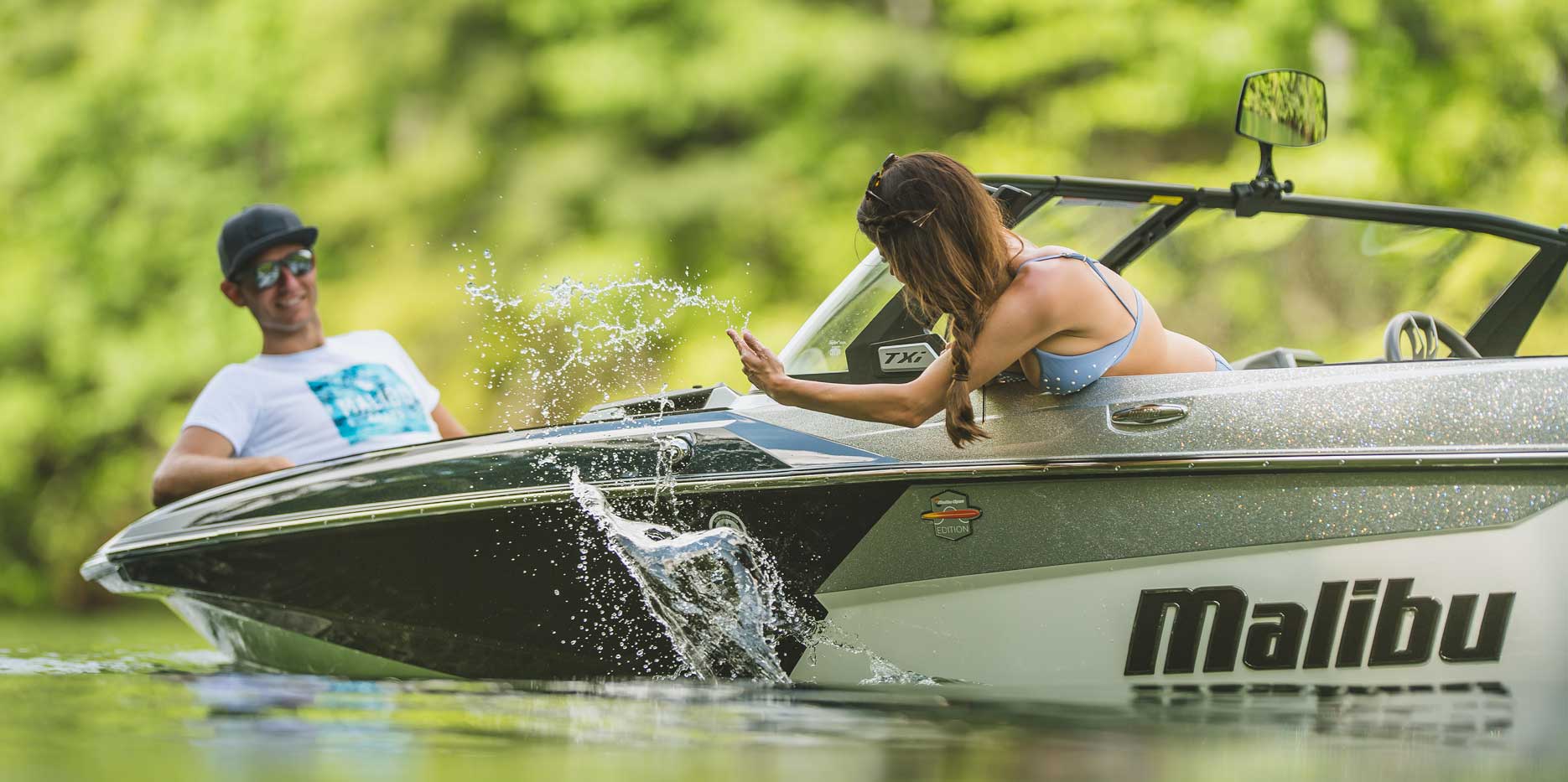 Malibu Boats TXi Response Open Bow Slalom Boat