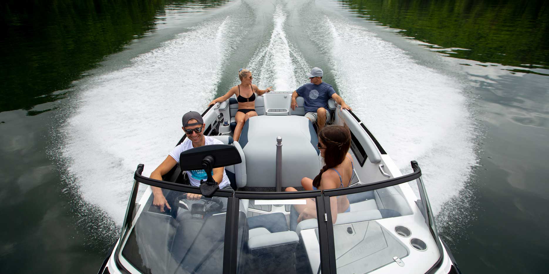 Malibu Boats TXi Response Open Bow Slalom Boat