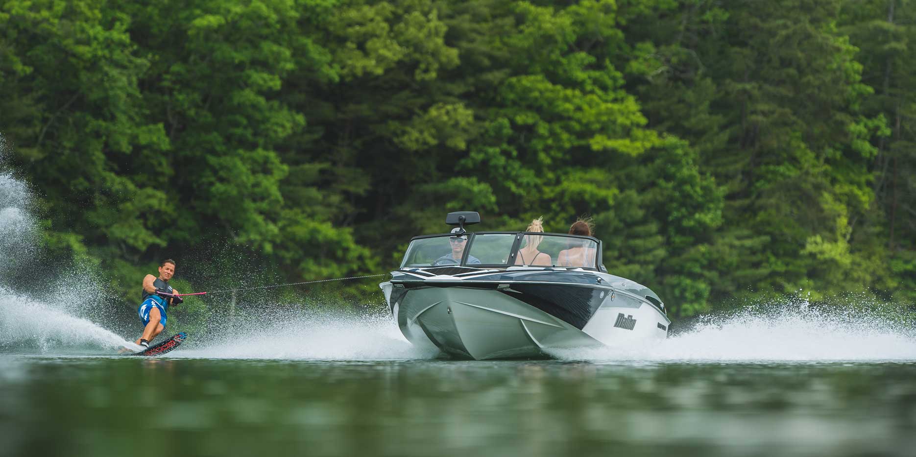 Malibu Boats TXi Response Open Bow Slalom Boat