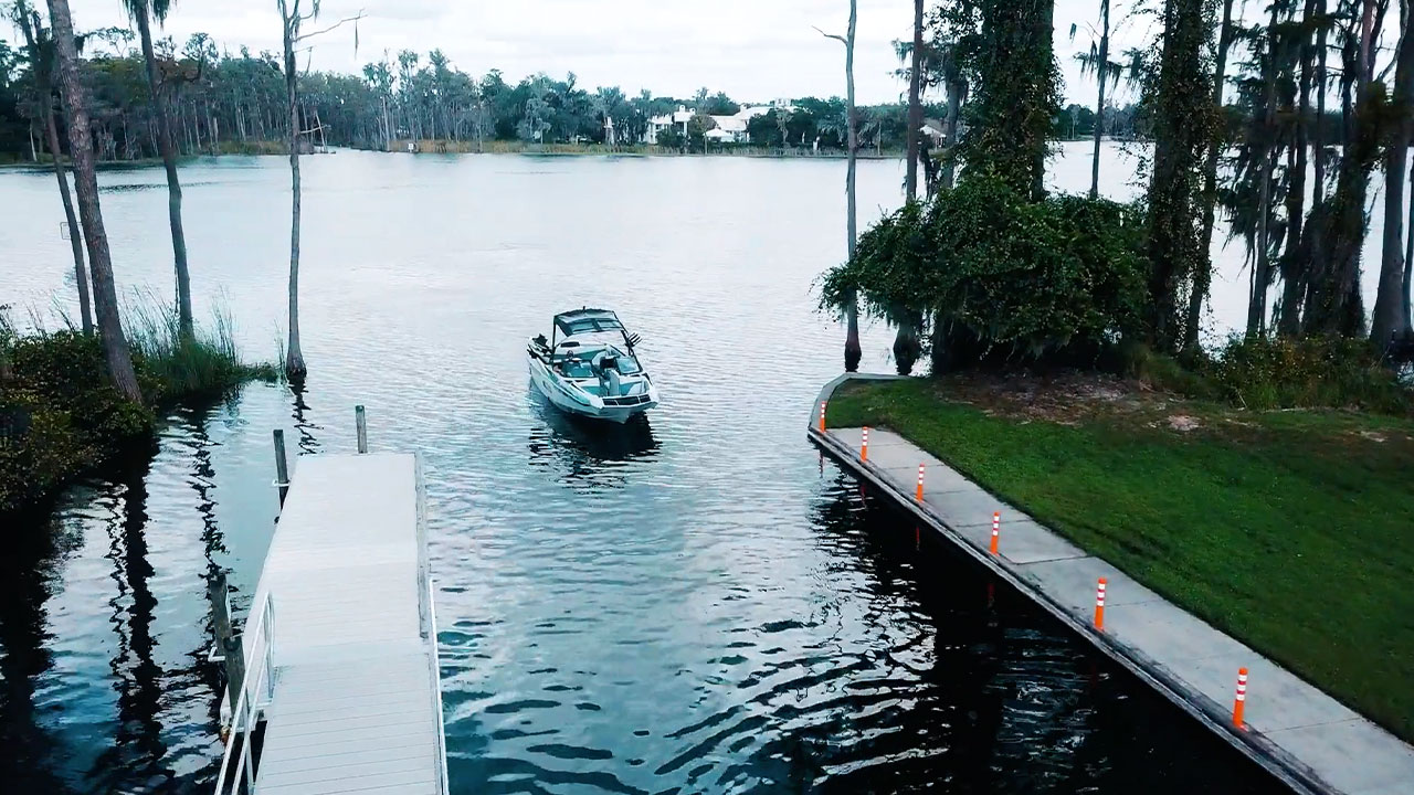 Boat Driving To Boat Dock; How to Get Home From The Lake; Boat Like A Pro Series