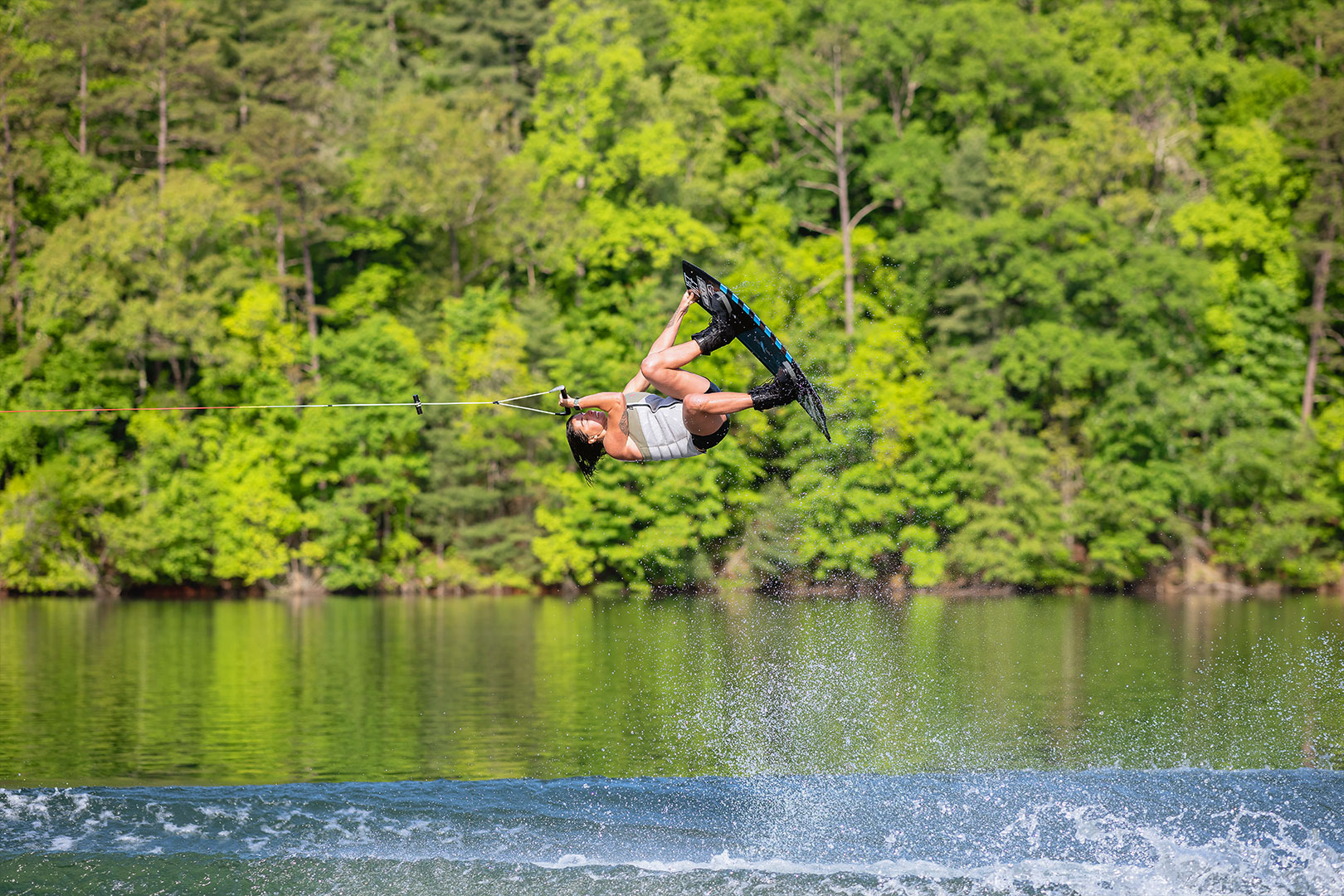 Axis Pro Athlete, Bec Gange, Wakeboarding Behind Axis A22