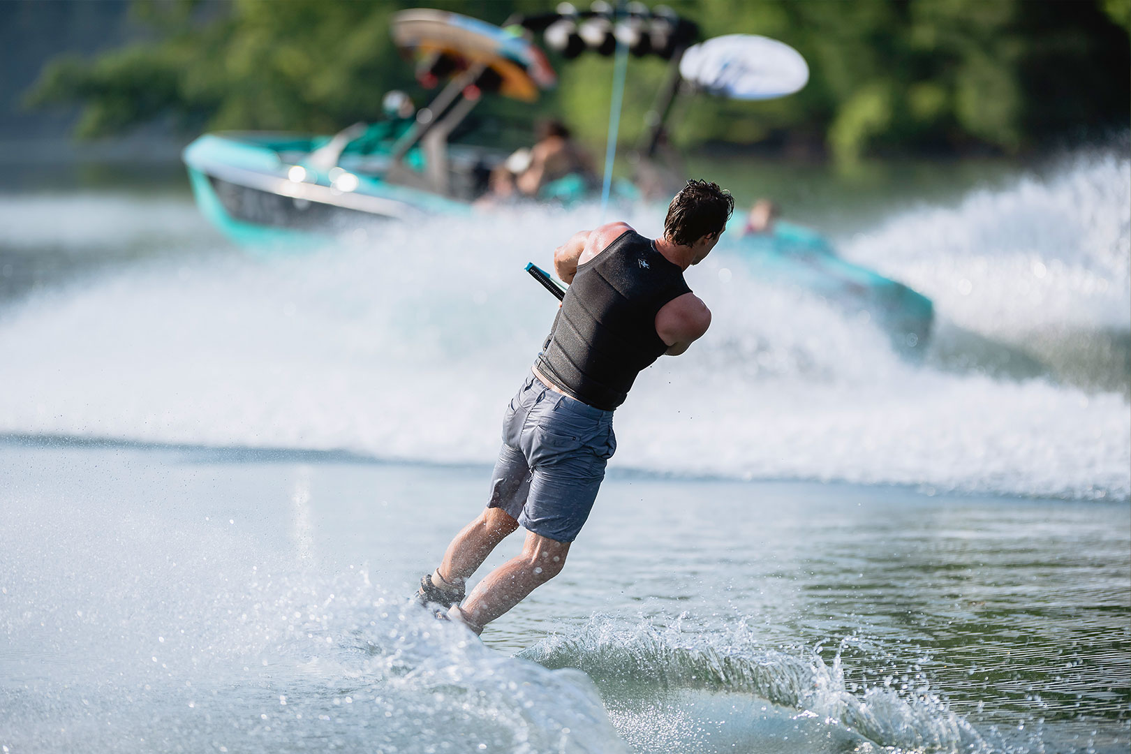 Wakeboarding in the Axis T220