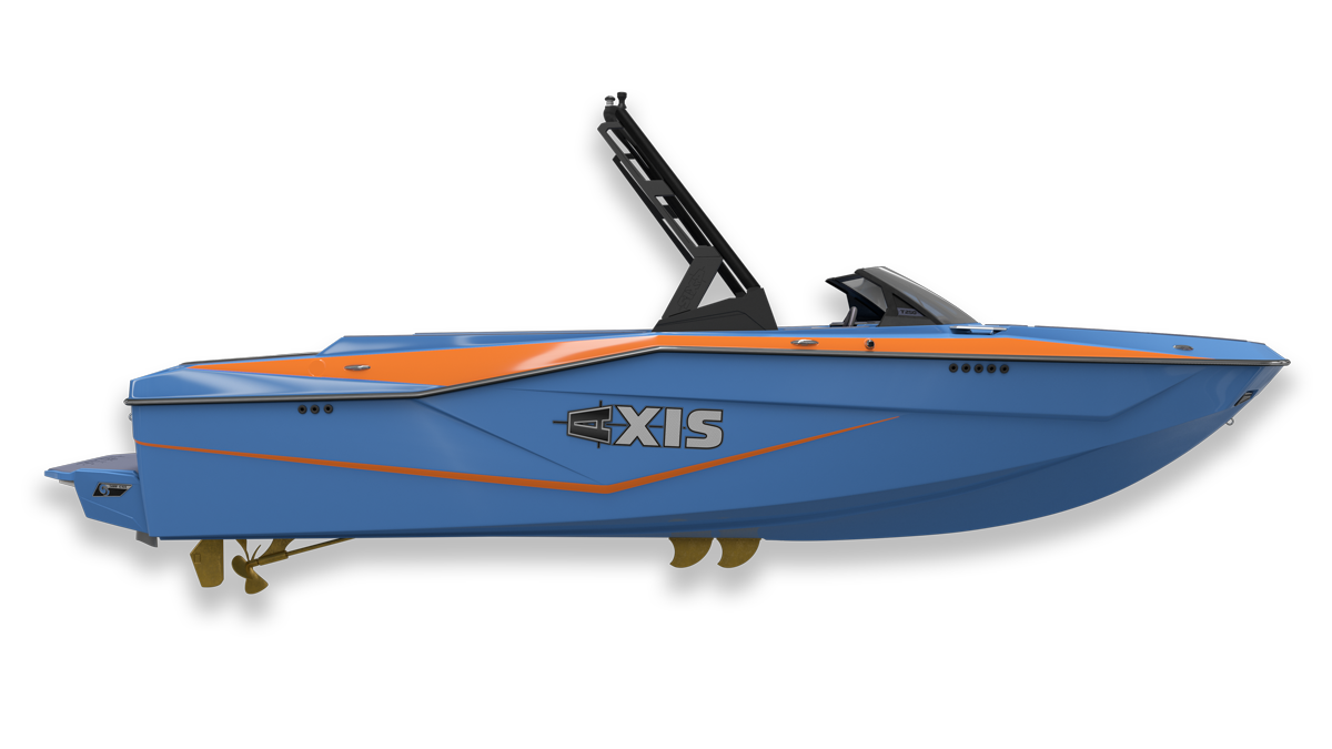Axis T235 AllNew for 2023 23.5 Foot Professional Wake Surfing Boat