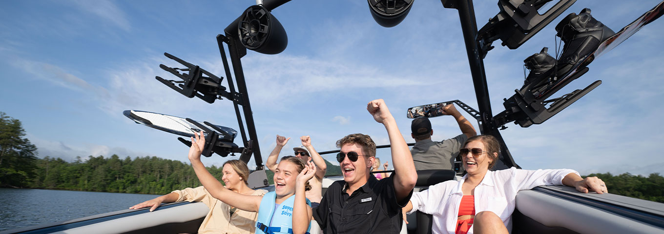 Axis T235 Lounge Interior w/ Board Racks