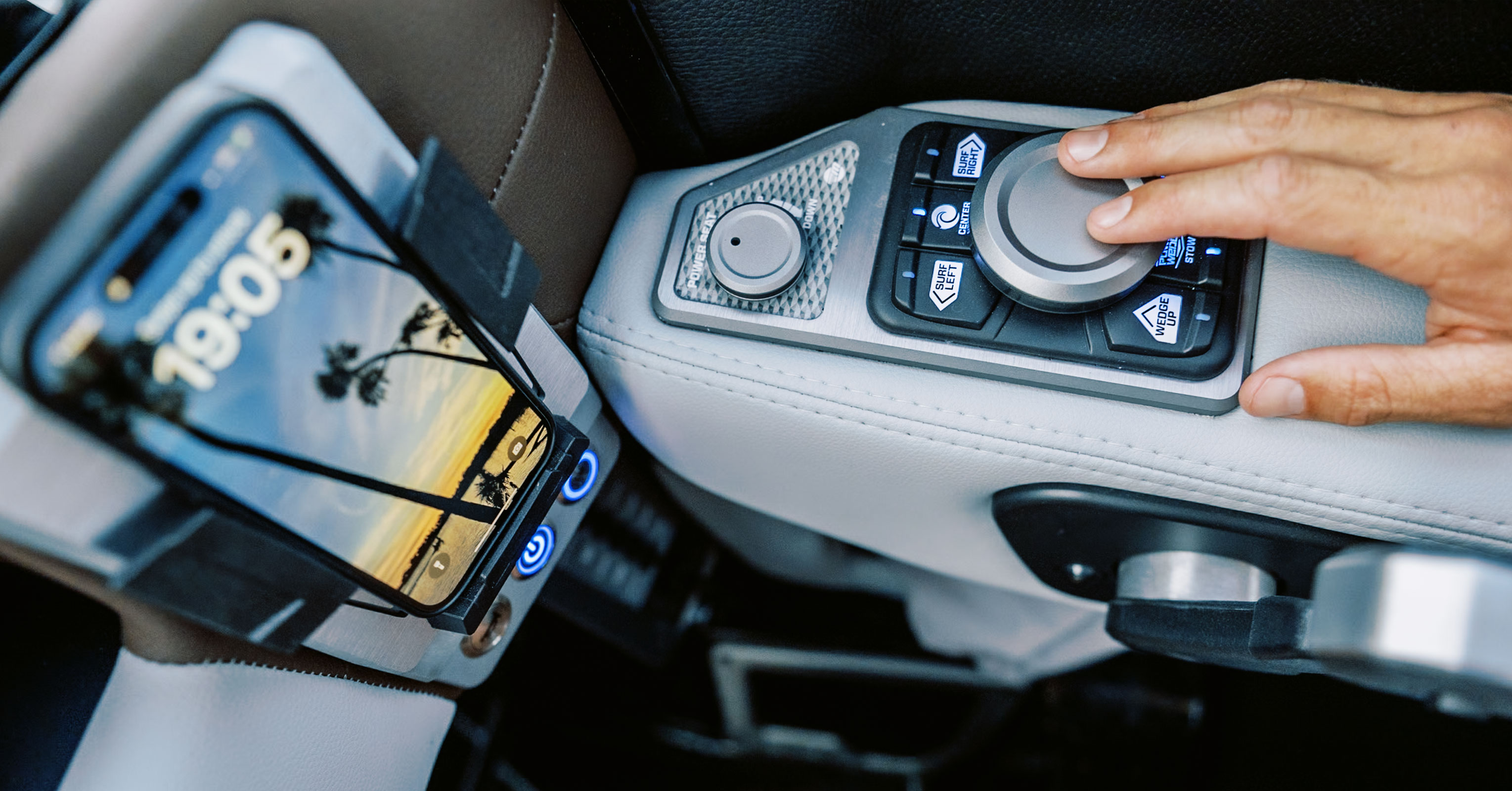 Ultra-Fast Phone Charger and Rotary Sport Dial