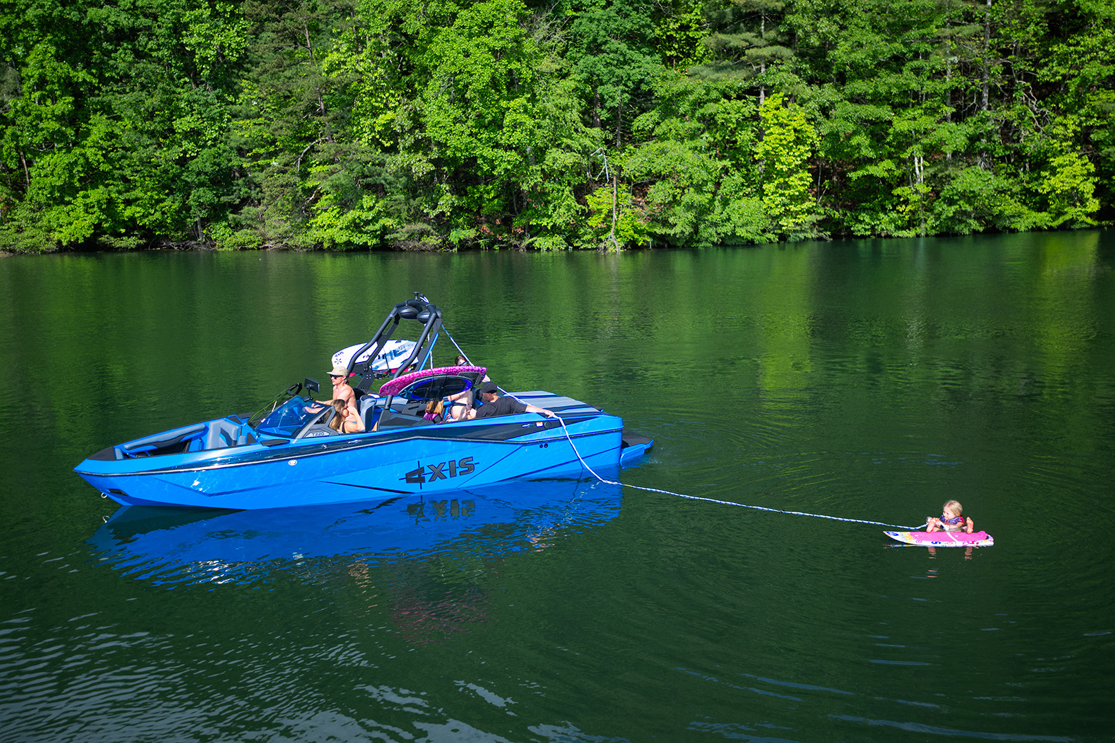 2026 Axis T220 Rider Prep on the Swim Platform