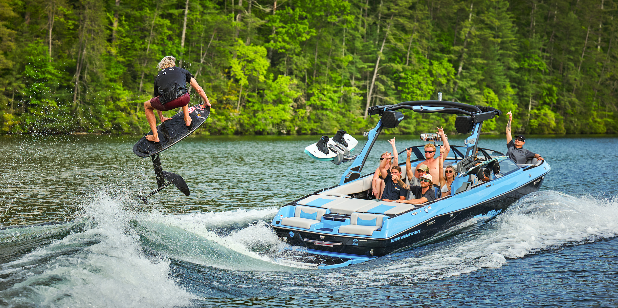 2026 Malibu Wakesetter Double Wakesurfing