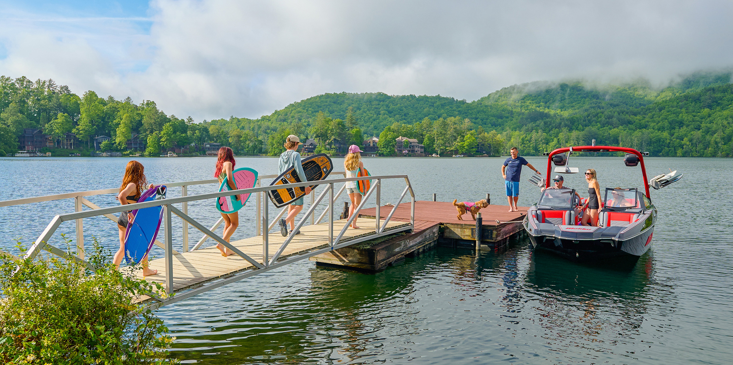 Malibu Wakesetter 23 MXZ Running