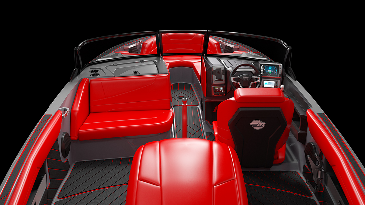 Malibu Boats TXi Response Open Bow Slalom Boat