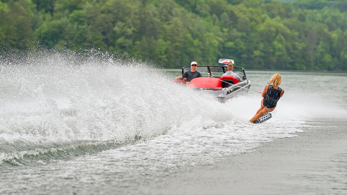 Malibu Boats TXi Response Open Bow Slalom Boat