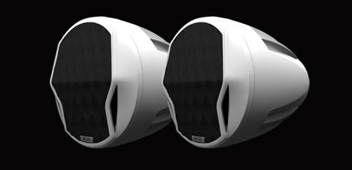 Malibu Boats Rev 10 Speakers on Tower