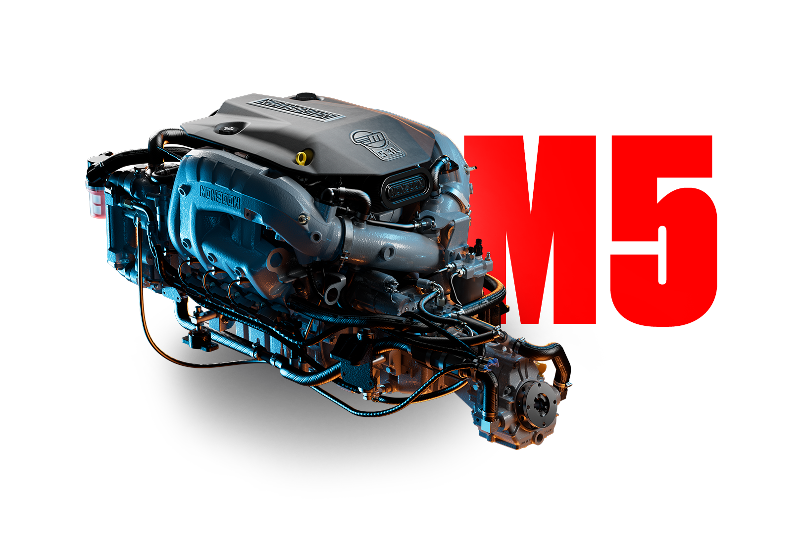 Monsoon M5 Engine my26 side view